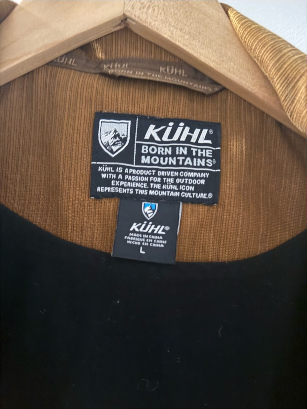 Kuhl Men’s Tan Brown Lightweight Canvas Zip Jacket - Picture 3 of 4